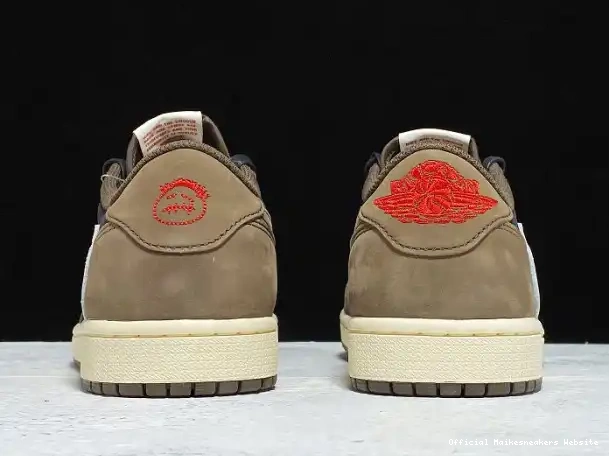 Official Maikesneakers OG Jordan Scott Dark Air Mocha x CQ4277-001 1 Travis Low SP 0325